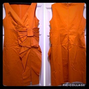 Valentino sleeveless dress with bow